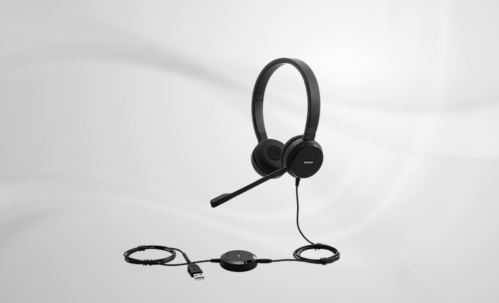 معرفی هدست روی گوش Lenovo 100 Stereo Analog Headset معرفی هدست روی گوش Lenovo 100 Stereo Analog Headset