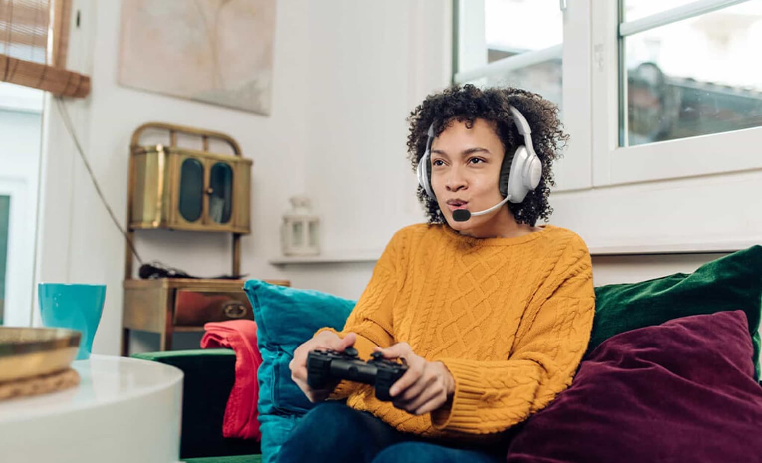 بهترین هدفون برای لایو استریم | هدفون گیمینگ JBL Quantum 910X بهترین هدفون برای لایو استریم | هدفون گیمینگ JBL Quantum 910X