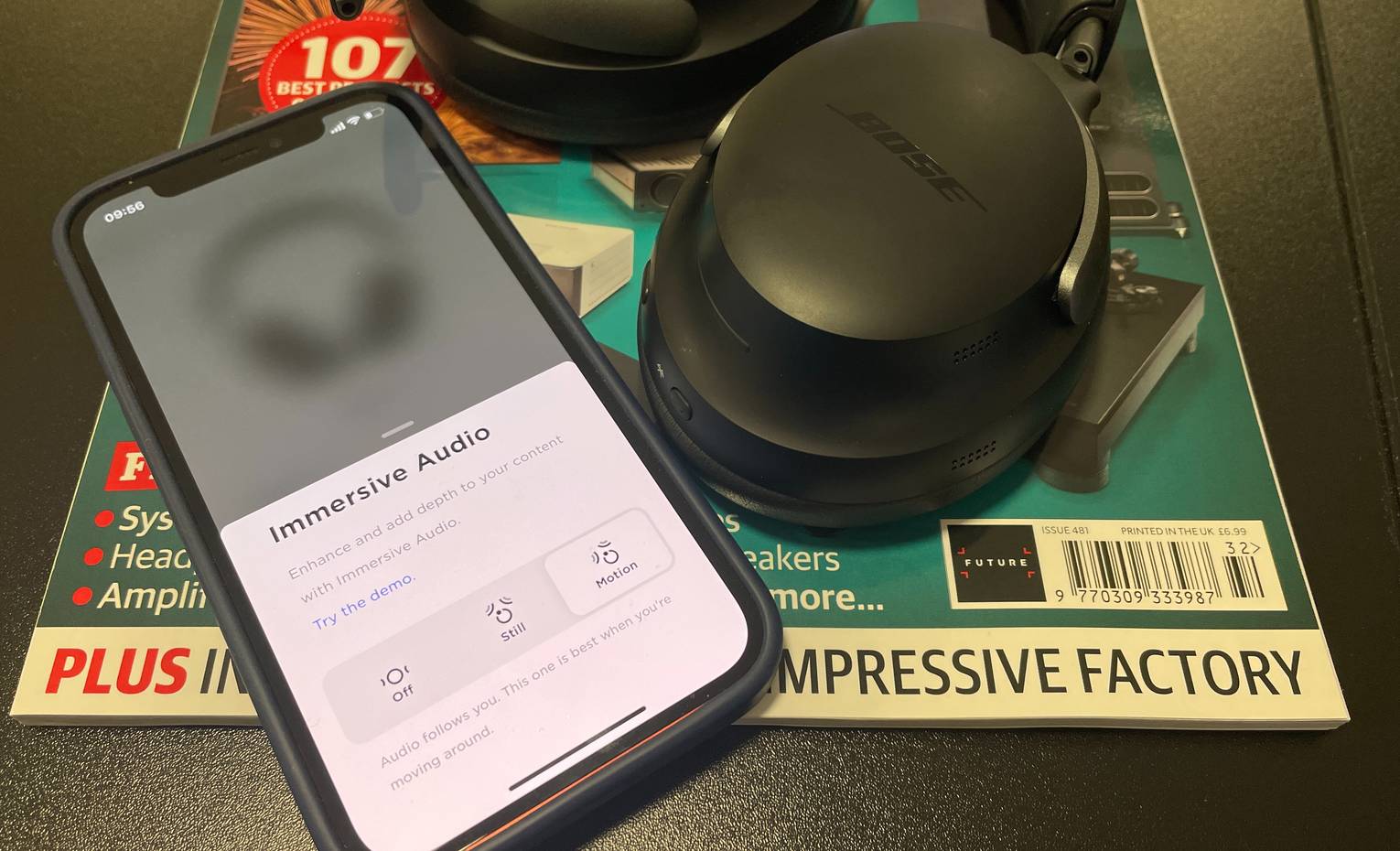 جلوههای صوتی در برنامه Bose Music (بوز) جلوههای صوتی در برنامه Bose Music (بوز)