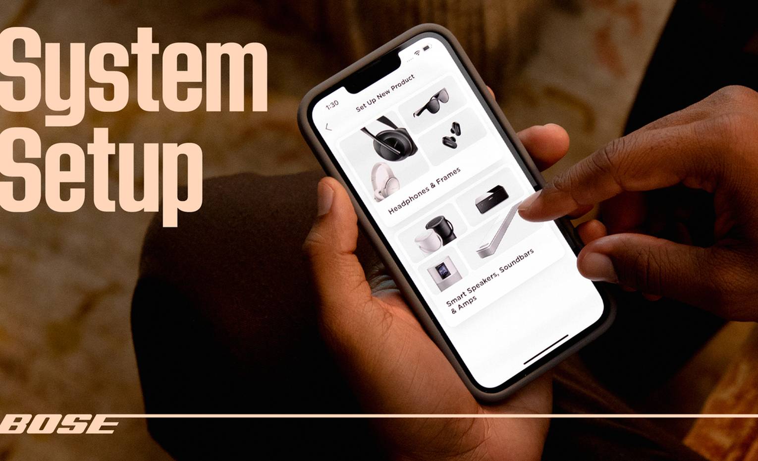جلوههای صوتی در برنامه Bose Music (بوز) جلوههای صوتی در برنامه Bose Music (بوز)