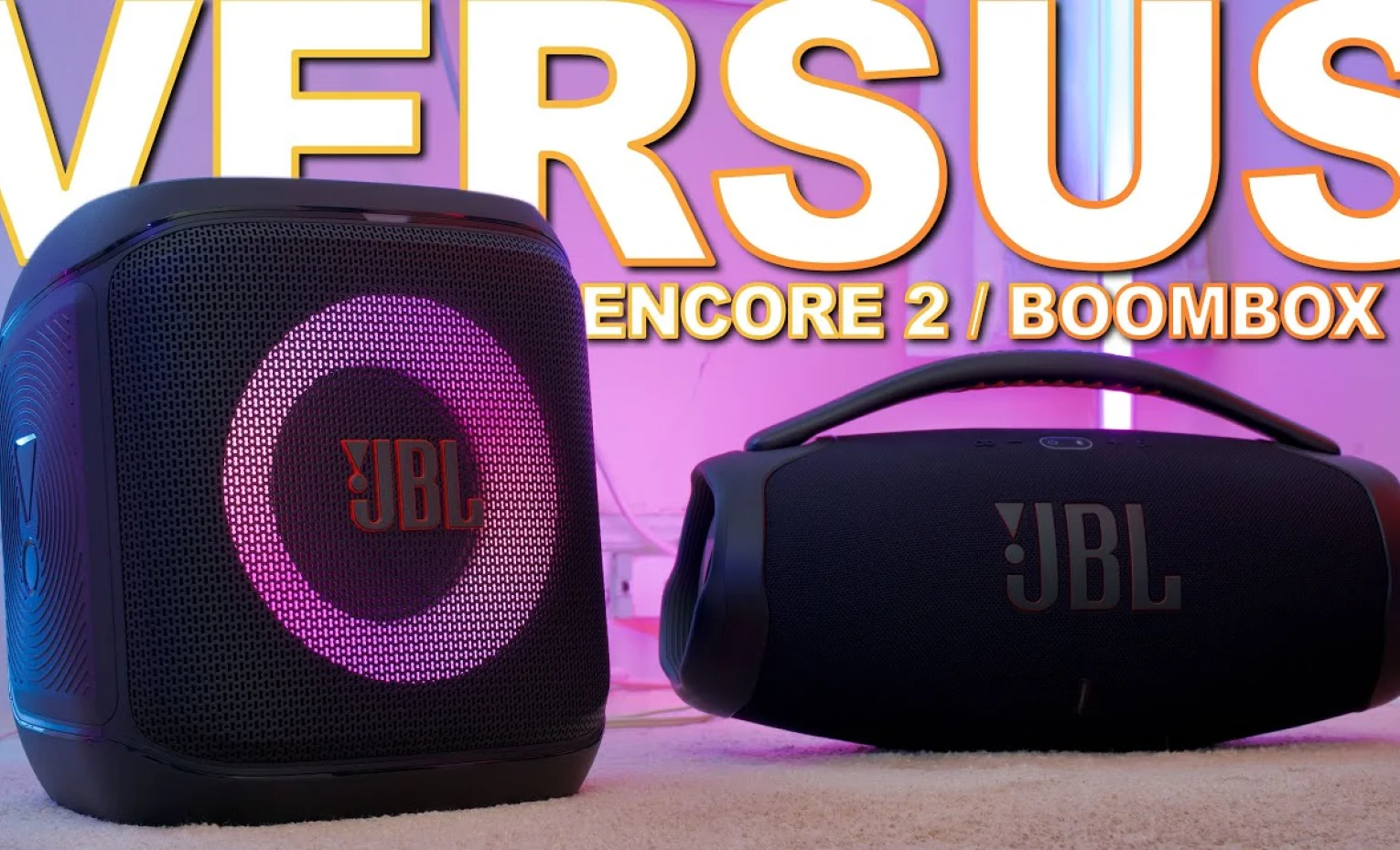 مقایسه اسپیکر JBL Boombox 3 با JBL Partybox Encore 2 مقایسه اسپیکر JBL Boombox 3 با JBL Partybox Encore 2