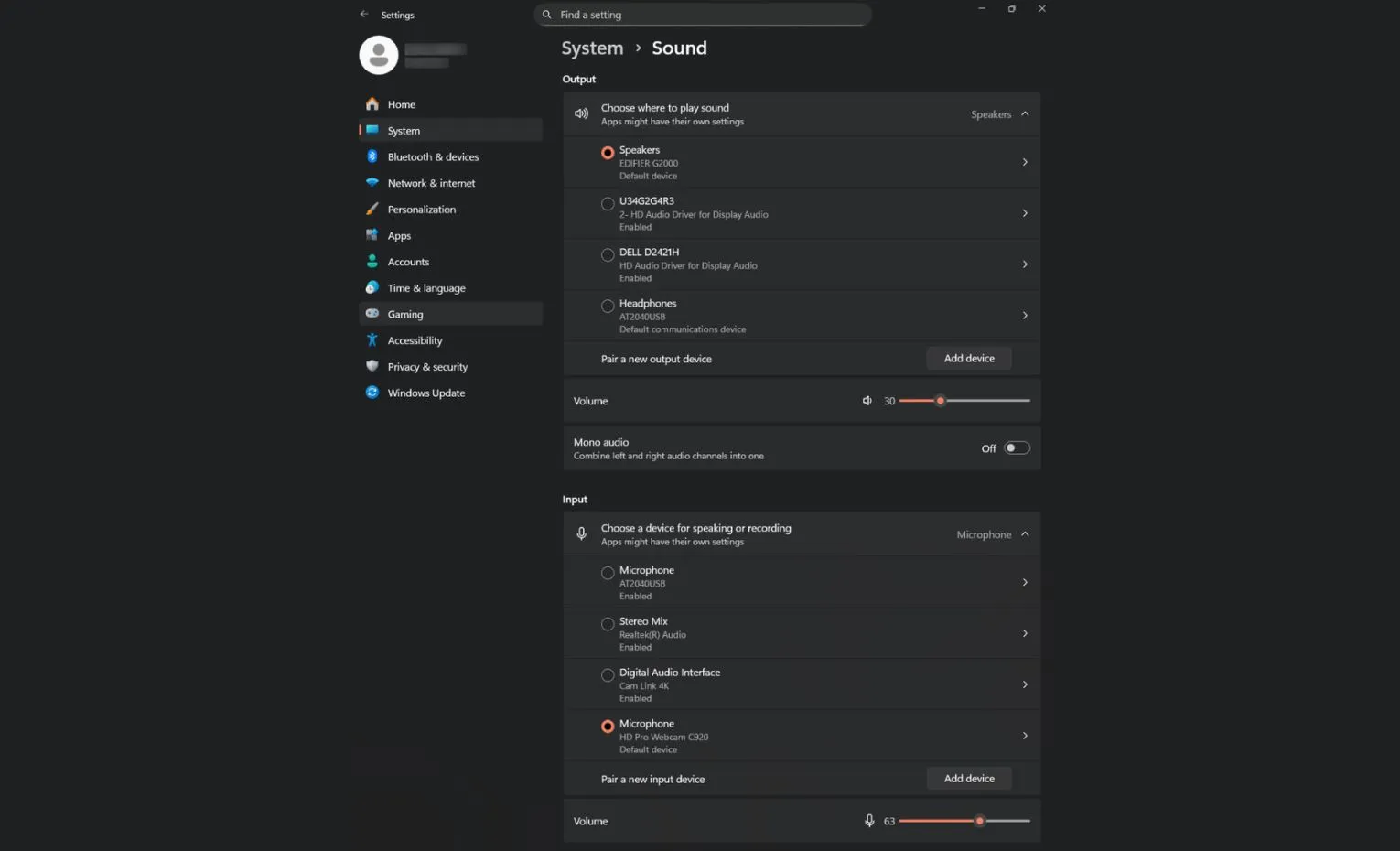 اصلاح تنظیمات صدای ویندوز 11، خلوت کردن منوی صدا اصلاح تنظیمات صدای ویندوز 11، خلوت کردن منوی صدا