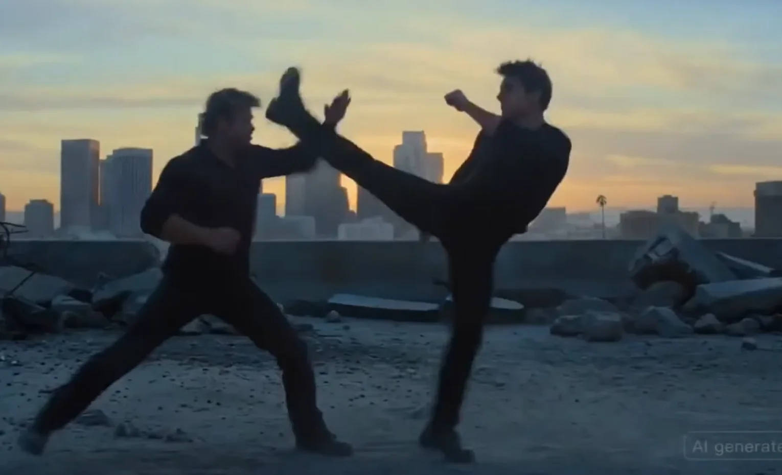 خشم انجمن بازیگران از ویدیو هوش مصنوعی تام کروز و برد پیت خشم انجمن بازیگران از ویدیو هوش مصنوعی تام کروز و برد پیت