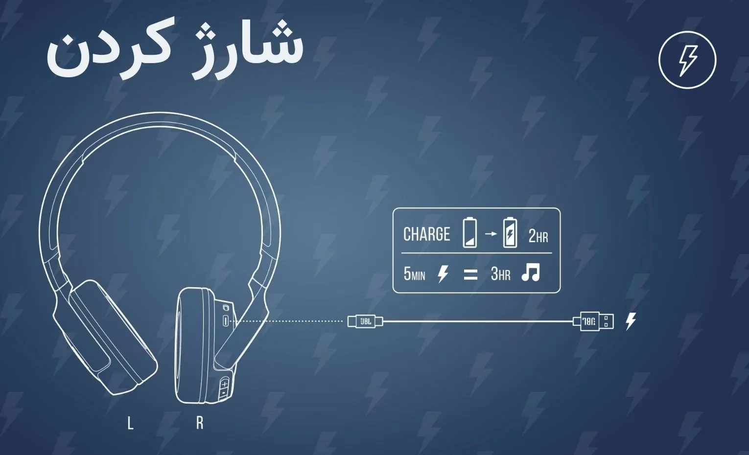 راهنمای استفاده از هدفون بی سیم جی بی ال مدل Tune 520BT راهنمای استفاده از هدفون بی سیم جی بی ال مدل Tune 520BT