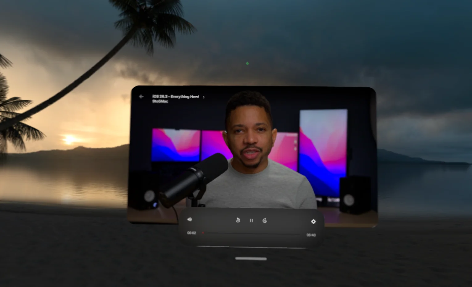 اپلیکیشن رسمی یوتیوب برای اپل ویژن پرو از راه رسید! اپلیکیشن رسمی یوتیوب برای اپل ویژن پرو از راه رسید!