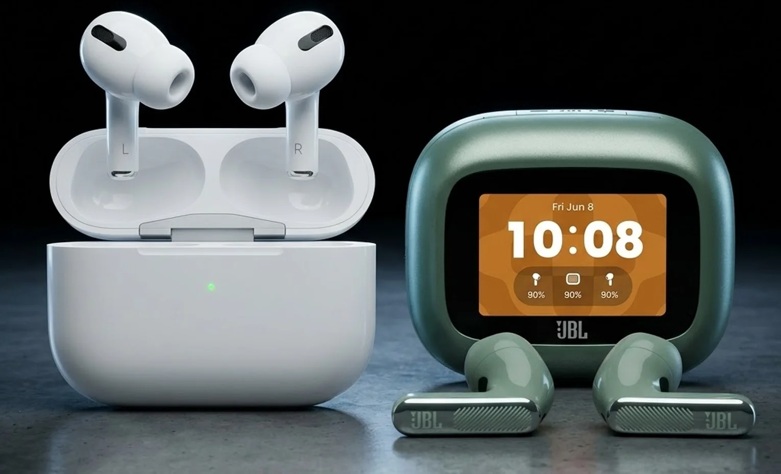 مقایسه هندزفری AirPods Pro 3 با جی بی ال مدل Live Flex 4