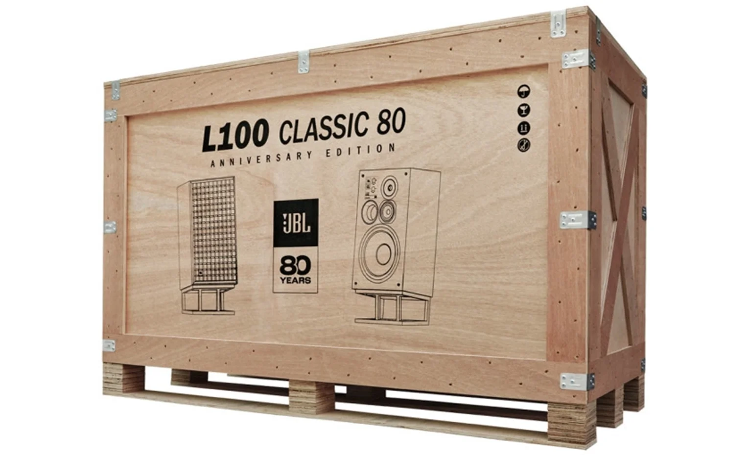 اسپیکر JBL L100 Classic 80؛ نسخه محدود هشتادمین سالگرد اسپیکر JBL L100 Classic 80؛ نسخه محدود هشتادمین سالگرد