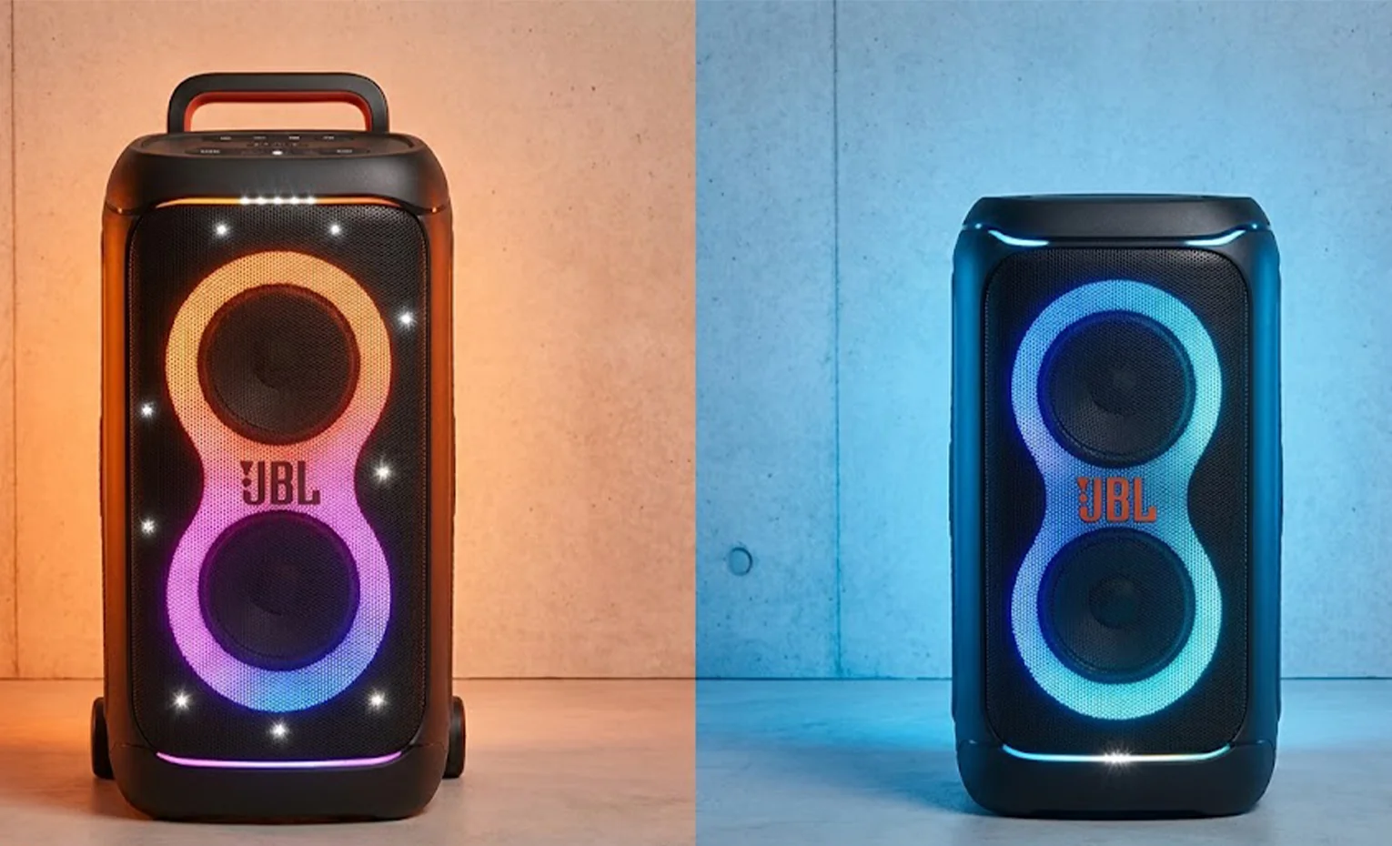 مقایسه اسپیکر جی بی ال Partybox 520 و پارتی باکس 330 مقایسه اسپیکر جی بی ال Partybox 520 و پارتی باکس 330