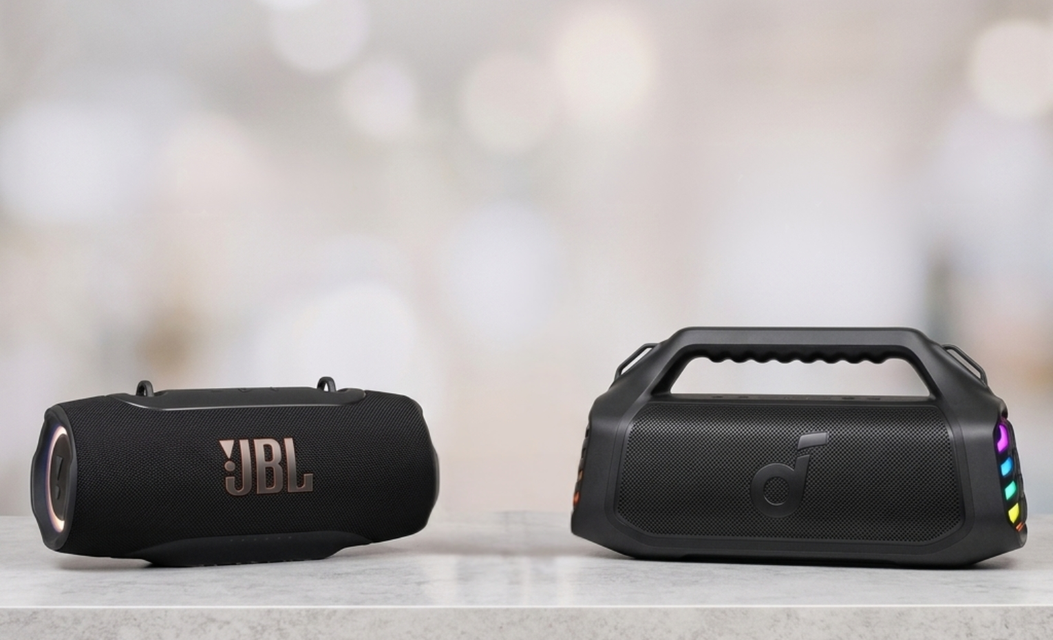 مقایسه اسپیکر انکر Soundcore Boom 2 Plus با JBL Xtreme 5 مقایسه اسپیکر انکر Soundcore Boom 2 Plus با JBL Xtreme 5