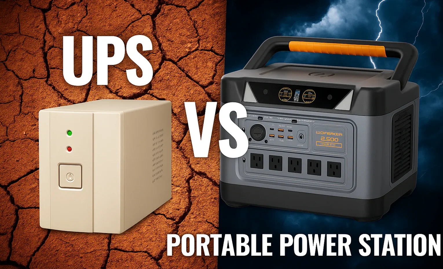 تفاوت UPS با پاور استیشن، کدام برای نیاز شما مناسبتر است؟ تفاوت UPS با پاور استیشن، کدام برای نیاز شما مناسبتر است؟