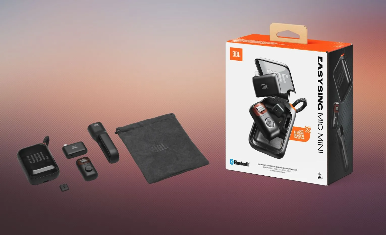میکروفون جی بی ال Easy Sing Mini، خوانندگی با هوش مصنوعی میکروفون جی بی ال Easy Sing Mini، خوانندگی با هوش مصنوعی