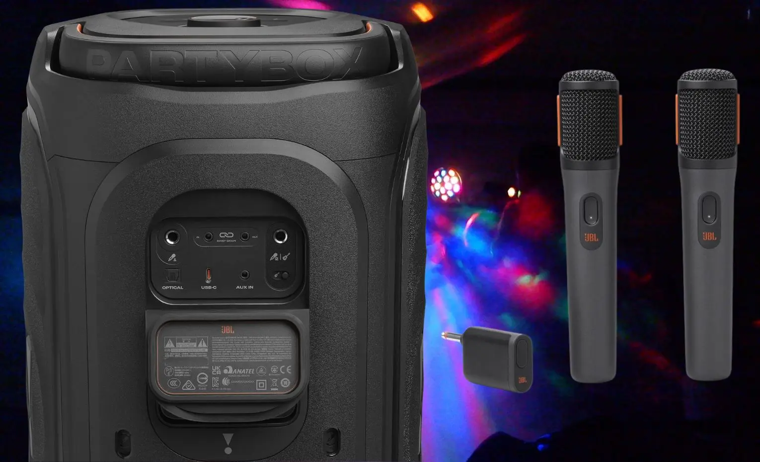 اتصال دو میکروفون به JBL PartyBox 130 و بررسی قابلیتها اتصال دو میکروفون به JBL PartyBox 130 و بررسی قابلیتها