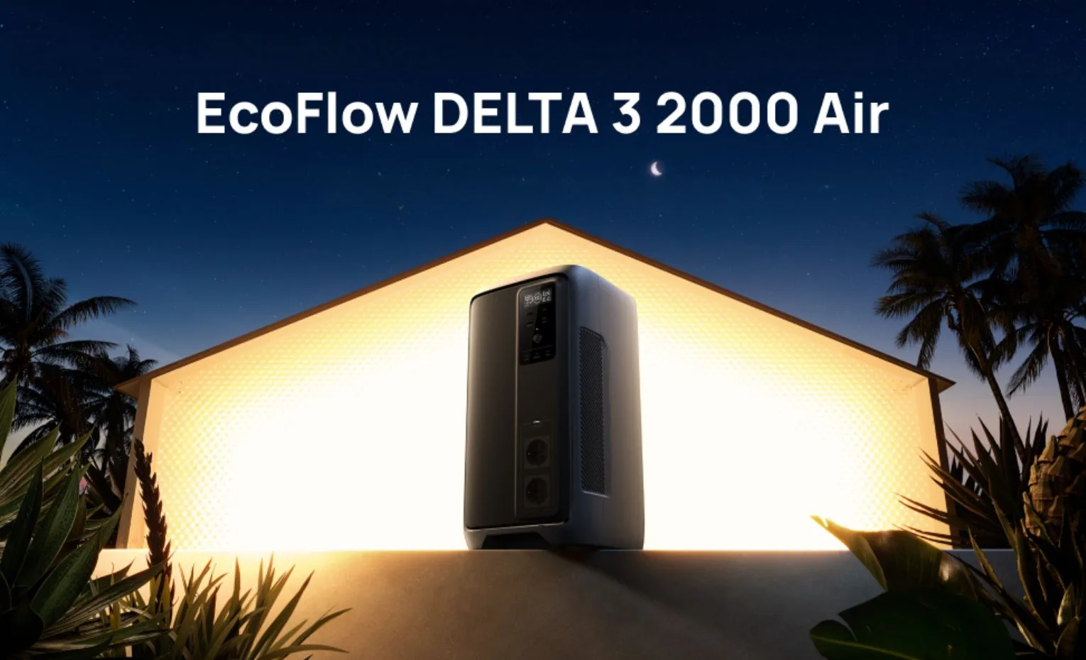 پاور استیشن EcoFlow DELTA 3 2000 Air و عملکرد آن در قطعی برق پاور استیشن EcoFlow DELTA 3 2000 Air و عملکرد آن در قطعی برق