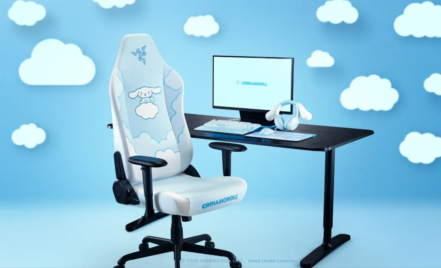 هدست ریزر مدل Kraken Kitty V2 BT Cinnamoroll رونمایی شد هدست ریزر مدل Kraken Kitty V2 BT Cinnamoroll رونمایی شد