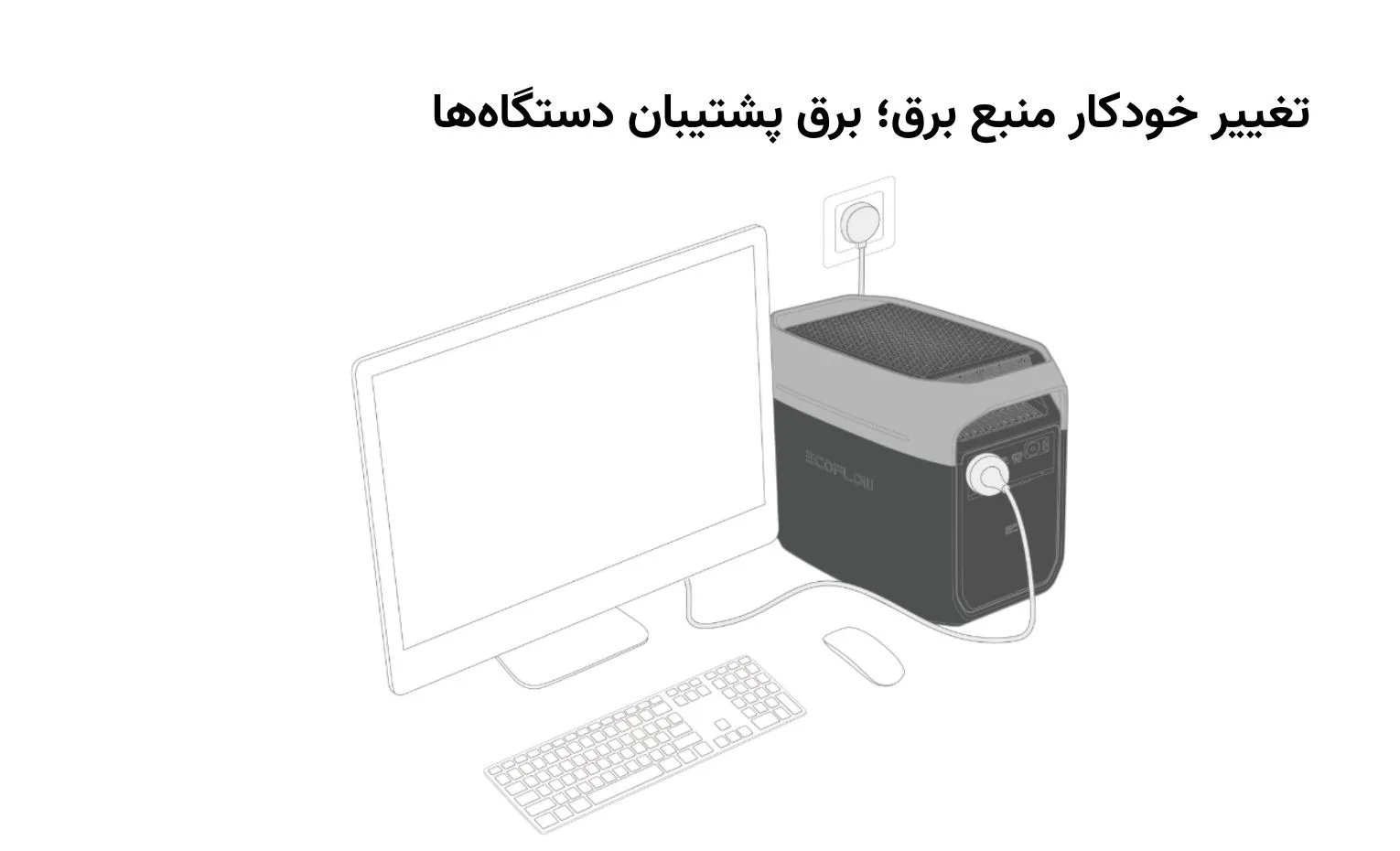 راهنمای استفاده از پاور استیشن اکوفلو مدل Delta 3 Max راهنمای استفاده از پاور استیشن اکوفلو مدل Delta 3 Max
