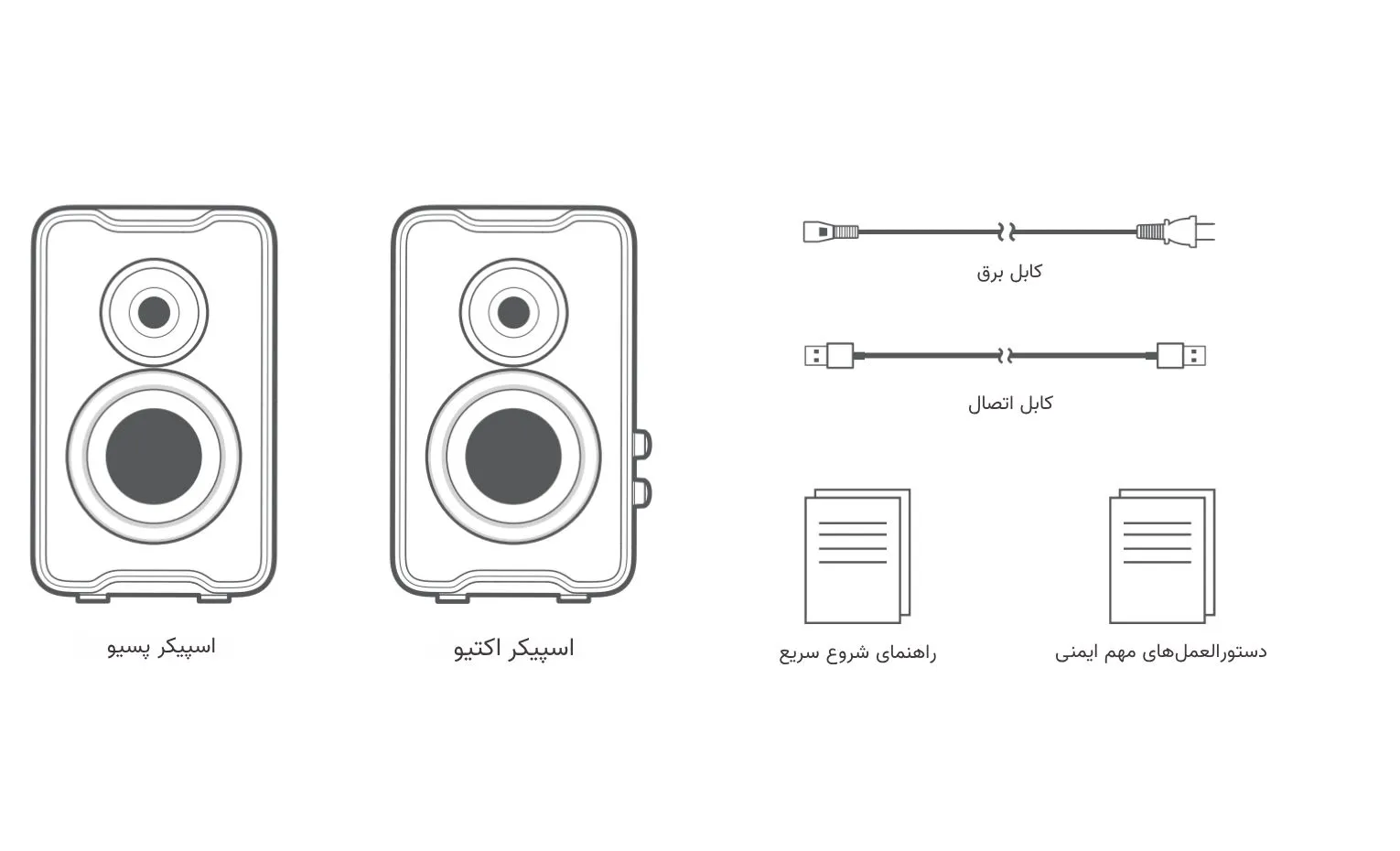 راهنمای استفاده از اسپیکر رومیزی ادیفایر مدل QR30 راهنمای استفاده از اسپیکر رومیزی ادیفایر مدل QR30