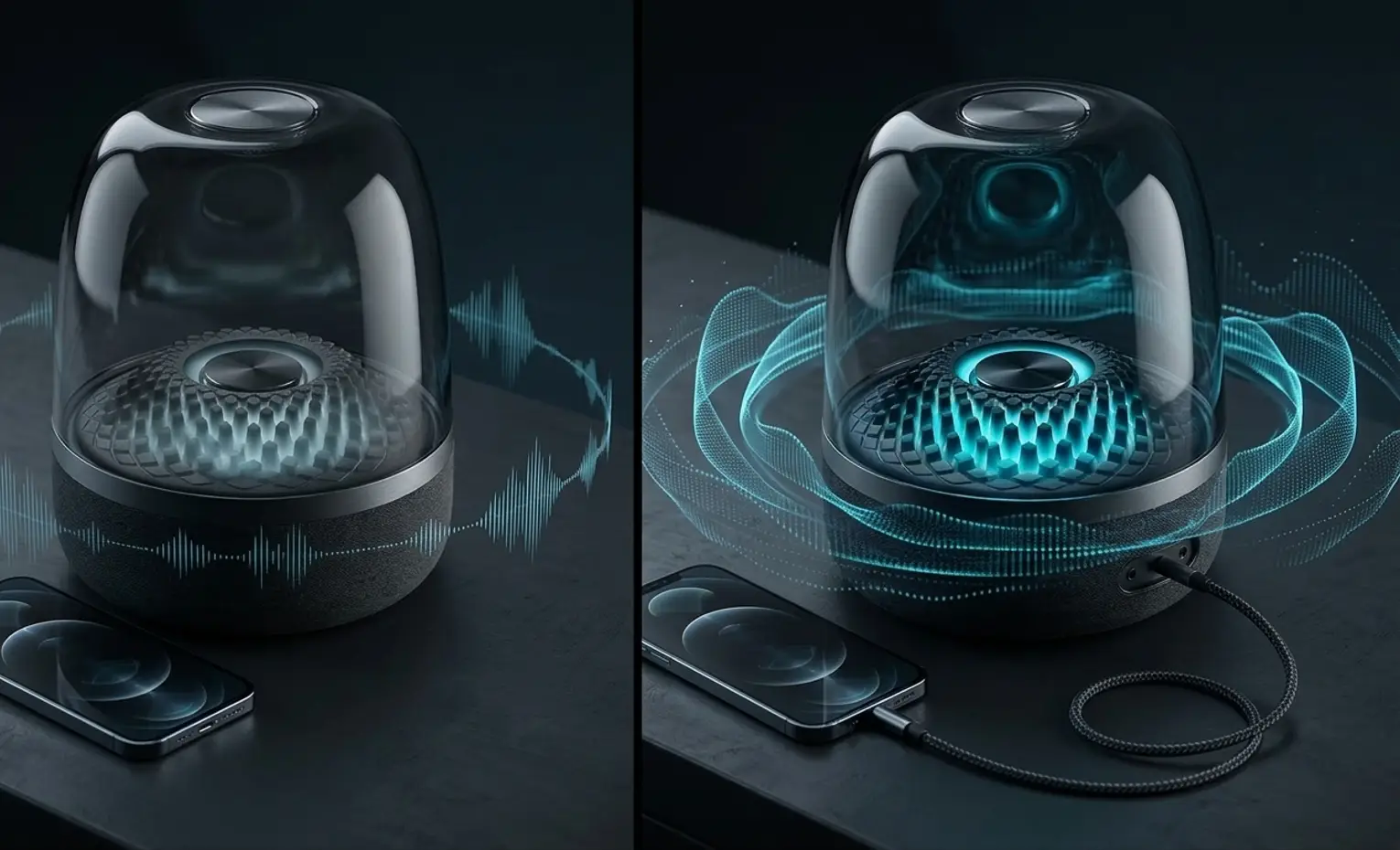 پخش موسیقی Lossless در Aura Studio 4 و بررسی کیفیت صدا پخش موسیقی Lossless در Aura Studio 4 و بررسی کیفیت صدا