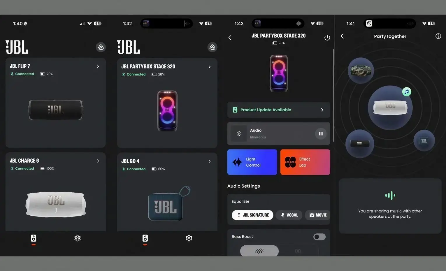 اپلیکیشن JBL One میزبان جدید اسپیکرهای بلوتوثی اپلیکیشن JBL One میزبان جدید اسپیکرهای بلوتوثی
