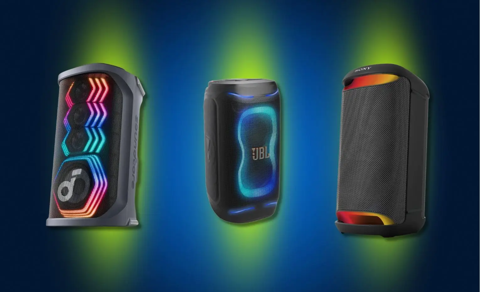 مقایسه اسپیکر پارتی باکس جی بی ال 130 و انکر Rave 3S مقایسه اسپیکر پارتی باکس جی بی ال 130 و انکر Rave 3S