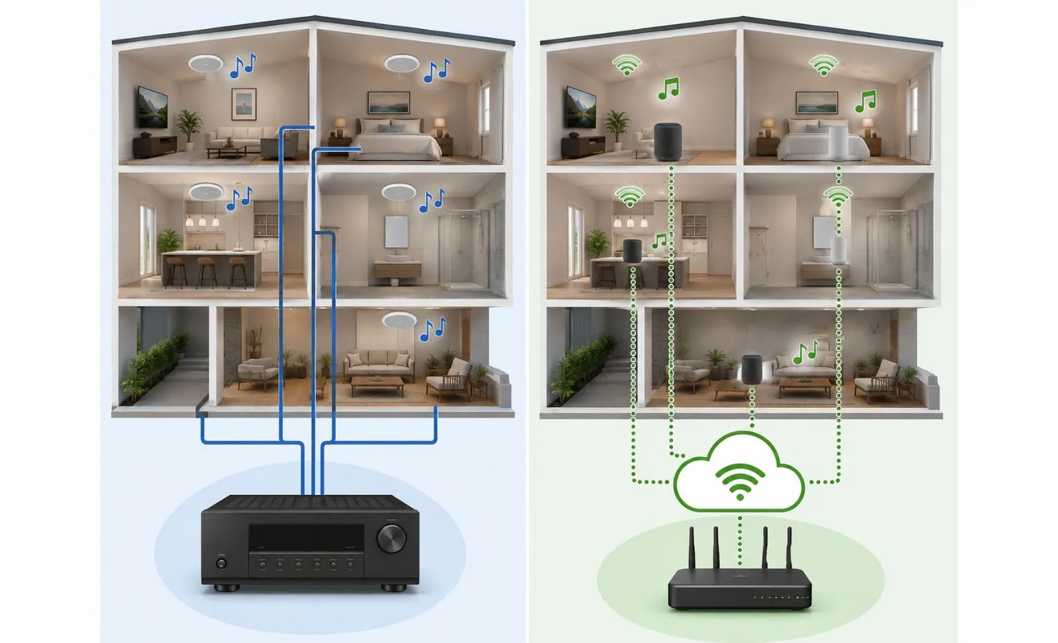 Multi-Zone Audio چیست و چطور صدا را در چند فضا مدیریت میکند؟ Multi-Zone Audio چیست و چطور صدا را در چند فضا مدیریت میکند؟