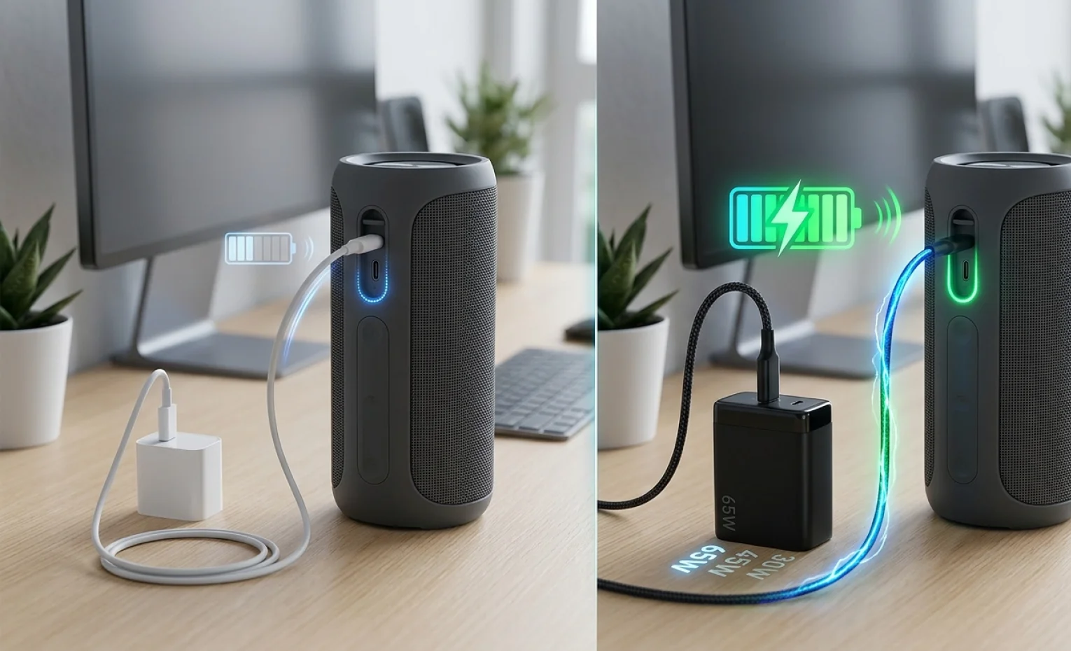 توان شارژ USB-C اسپیکر را چگونه تشخیص دهیم؟ توان شارژ USB-C اسپیکر را چگونه تشخیص دهیم؟