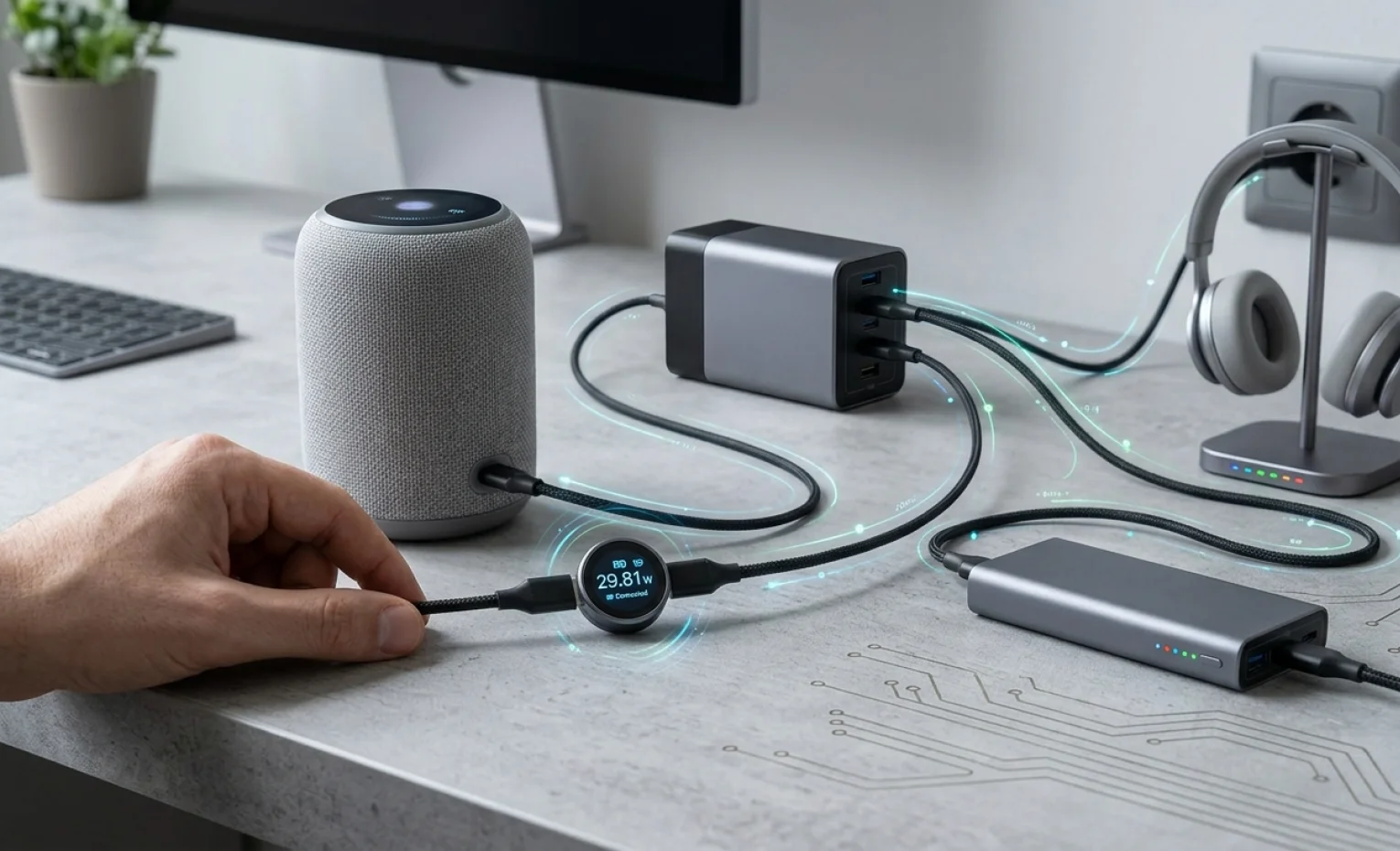توان شارژ USB-C اسپیکر را چگونه تشخیص دهیم؟ توان شارژ USB-C اسپیکر را چگونه تشخیص دهیم؟