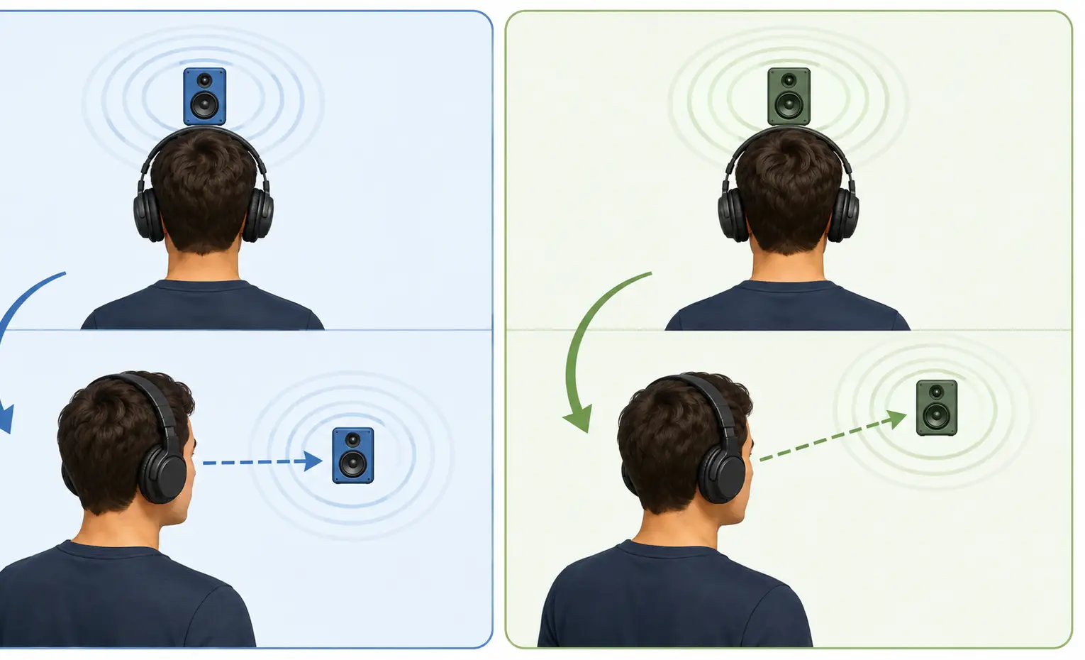 شنیدن دوگوشی یا Binaural Audio چیست و چگونه کار میکند؟ شنیدن دوگوشی یا Binaural Audio چیست و چگونه کار میکند؟