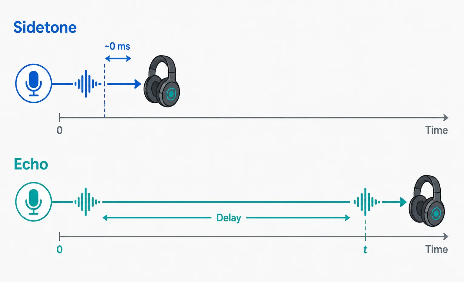 Sidetone چیست و چرا صدای خودمان را در هدفون میشنویم؟ Sidetone چیست و چرا صدای خودمان را در هدفون میشنویم؟