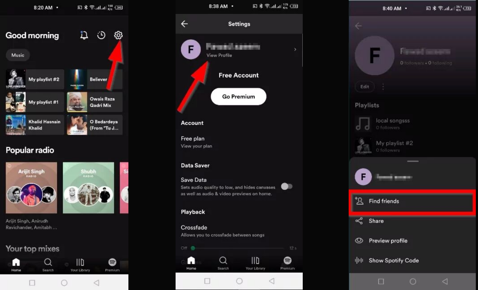 اضافه کردن دوستان به Spotify راهنمای گام به گام اضافه کردن دوستان به Spotify راهنمای گام به گام