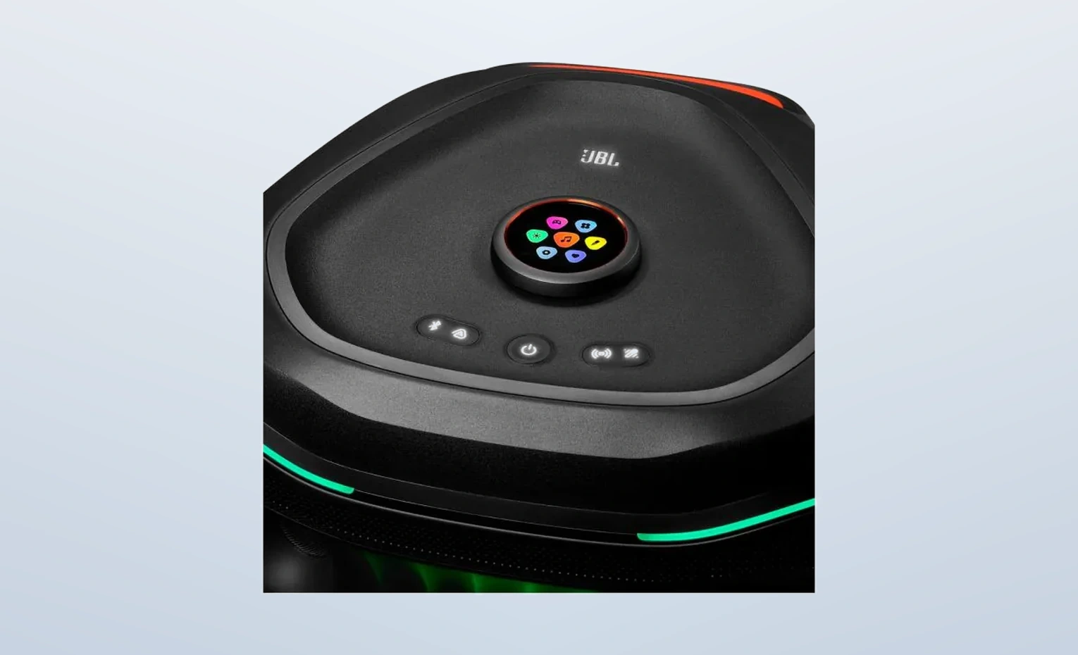 کنترل دایرهای و پنل بالای JBL PartyBox Ultimate 2