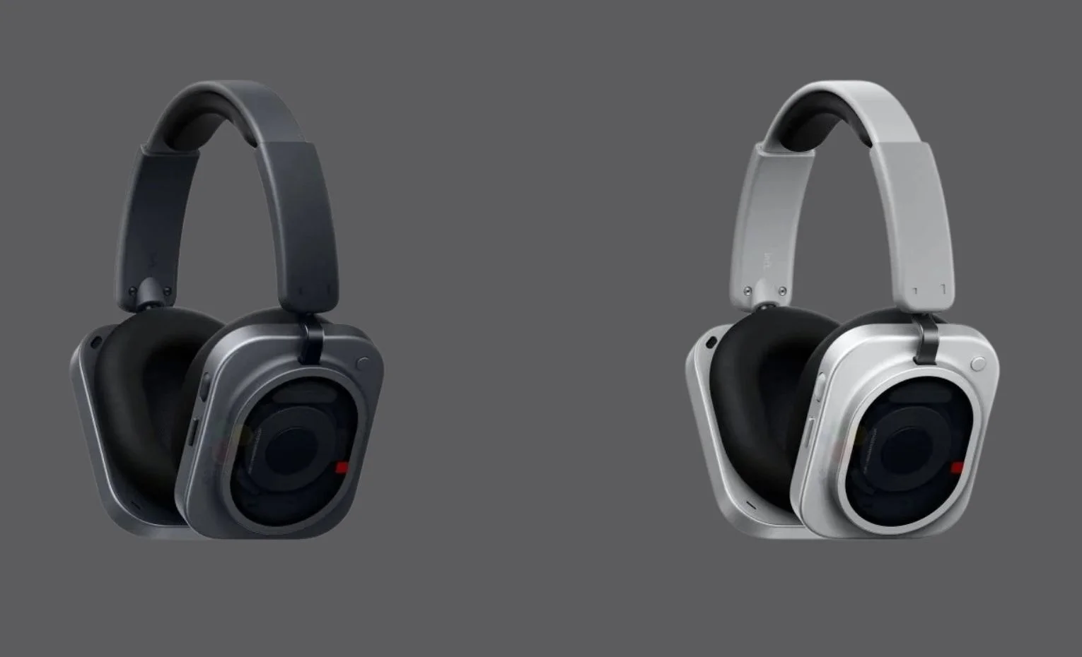 هدفون Nothing Headphone 1 Pro، تصاویر تازه چه میگویند؟ رندر هدفون ناتینگ در دو رنگ مشکی و سفید روی زمینه خاکستری