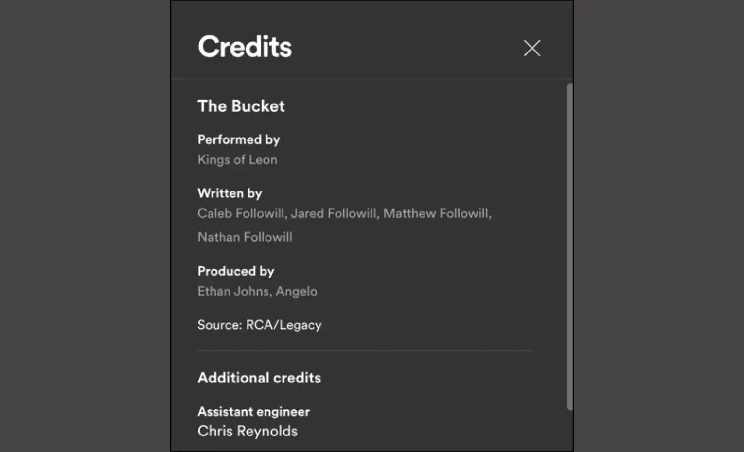Song Credits اسپاتیفای، کشف موسیقی از نام سازندگان آهنگ Song Credits اسپاتیفای، کشف موسیقی از نام سازندگان آهنگ