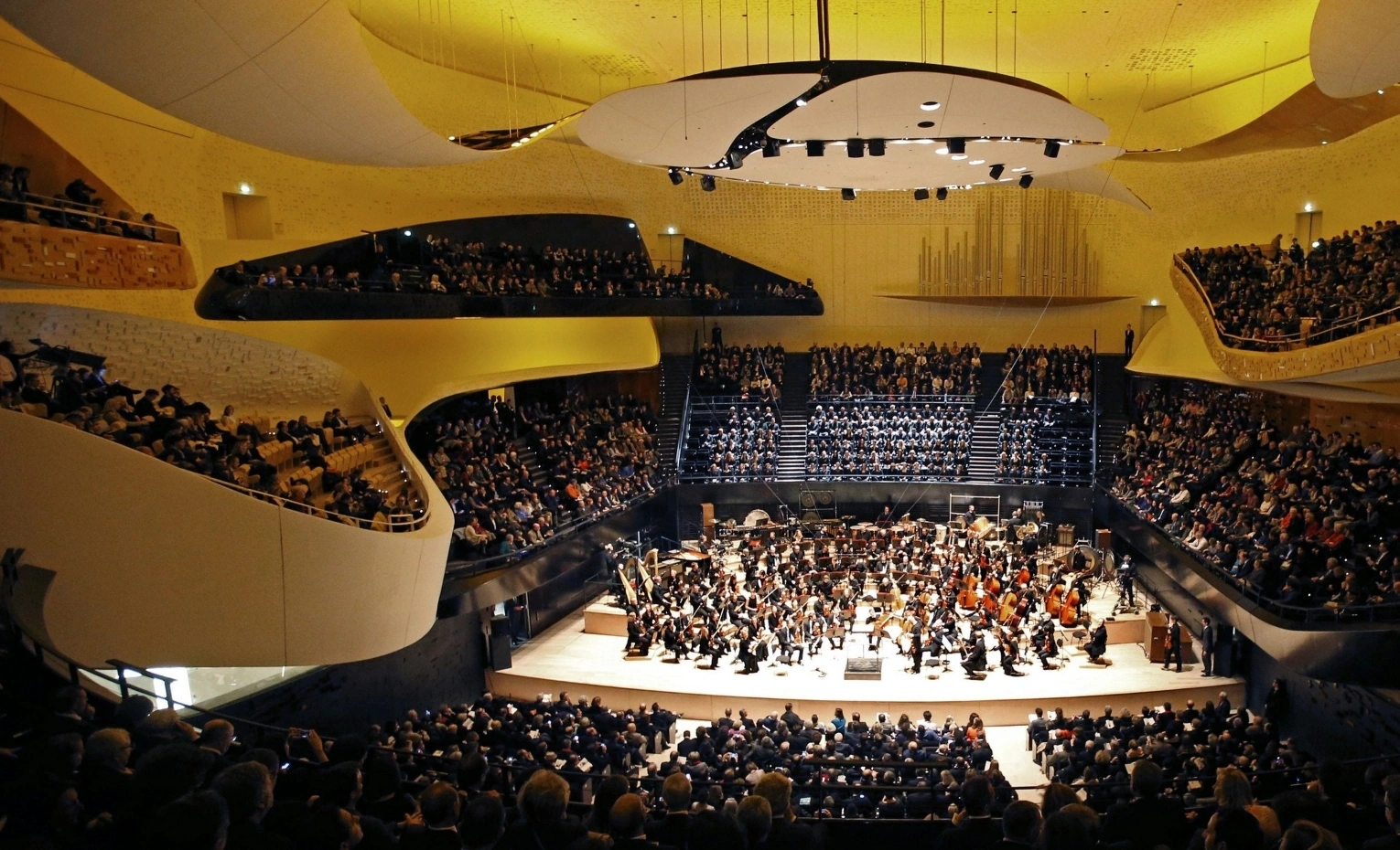 سالن کنسرت فیلارمونی Philharmonie de Paris سالن کنسرت فیلارمونی Philharmonie de Paris