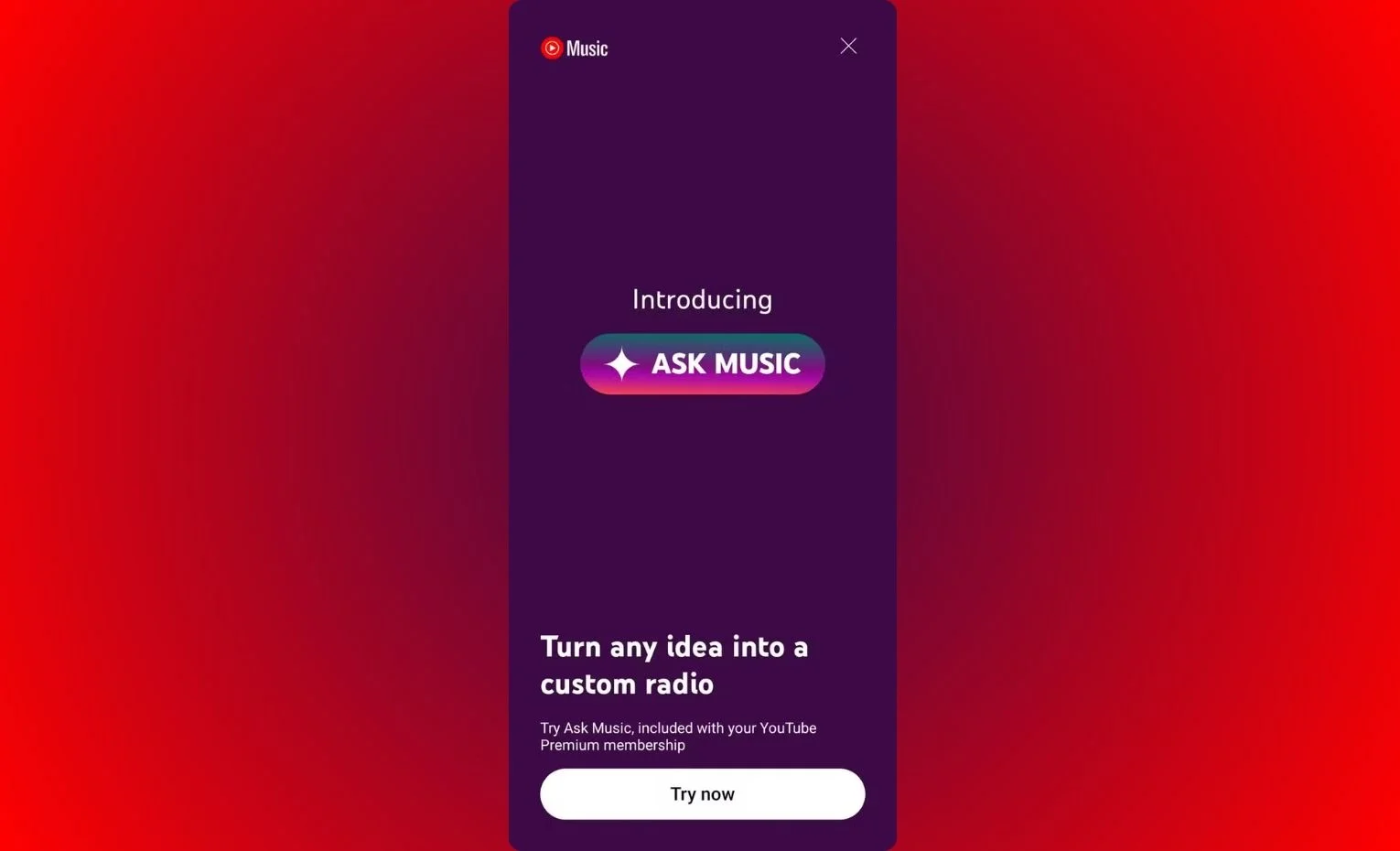 قابلیت Ask Music در یوتیوب موزیک در دسترستر میشود قابلیت Ask Music در یوتیوب موزیک در دسترستر میشود