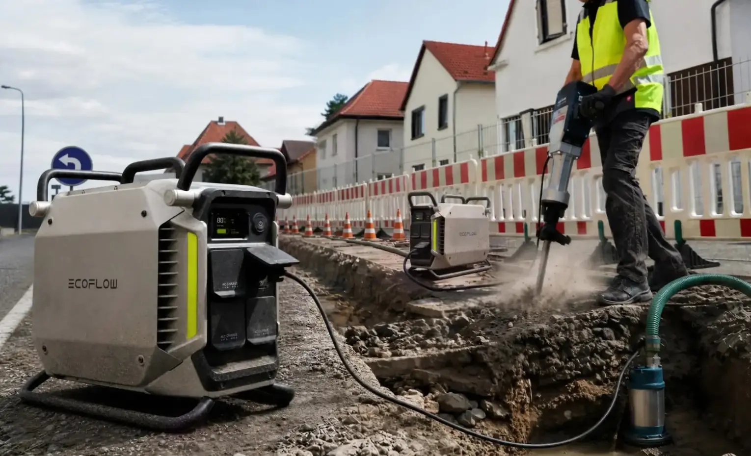 EcoFlow PowerRock 4000، پاوراستیشن صنعتی با خروجی 4 کیلووات EcoFlow PowerRock 4000، پاوراستیشن صنعتی با خروجی 4 کیلووات