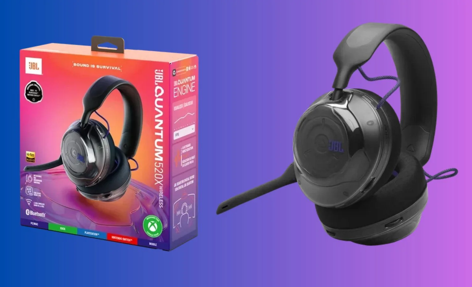 JBL Quantum 520X عرضه شد؛ هدست تازه برای گیمرها JBL Quantum 520X عرضه شد؛ هدست تازه برای گیمرها