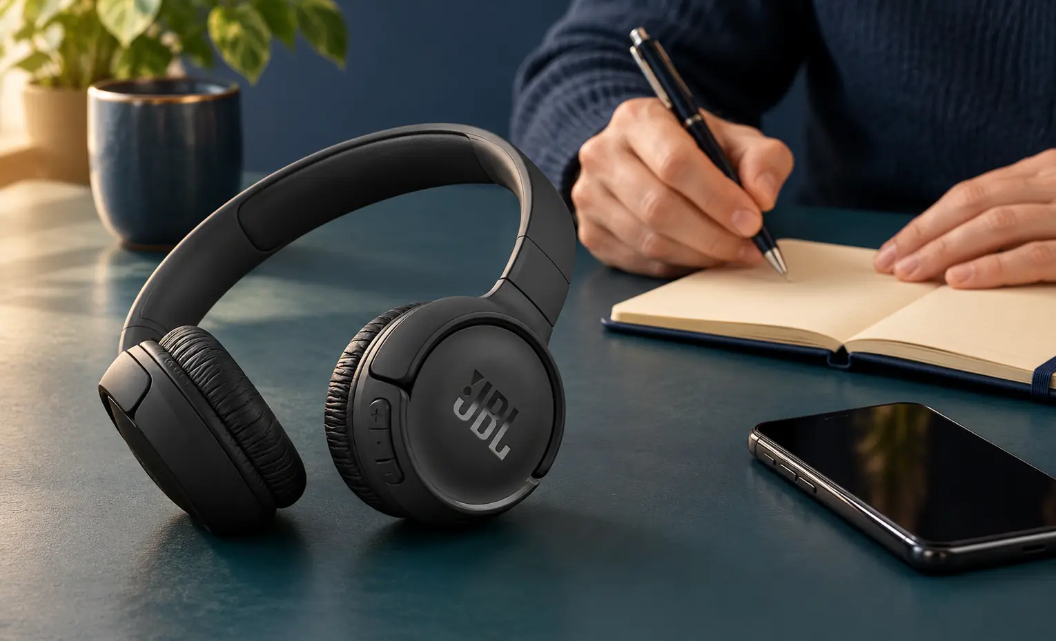 تنظیم صدای خود در هدفون جی بی ال Tune 520BT تنظیم صدای خود در هدفون جی بی ال Tune 520BT