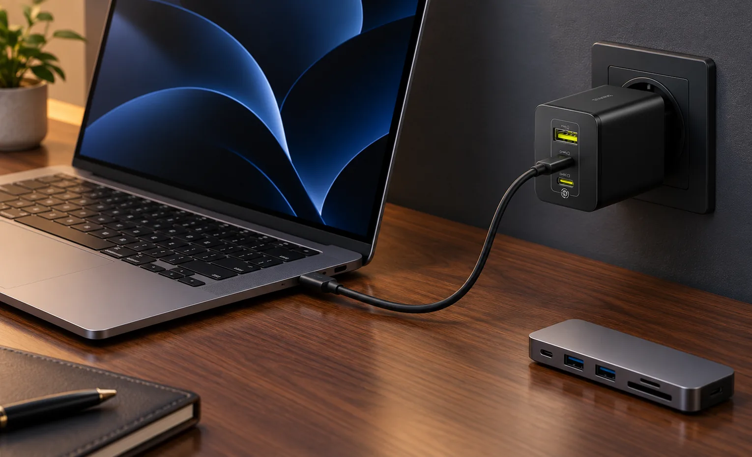 کند شارژ شدن لپ تاپ با هاب USB-C؛ علت چیست؟ کند شارژ شدن لپ تاپ با هاب USB-C؛ علت چیست؟