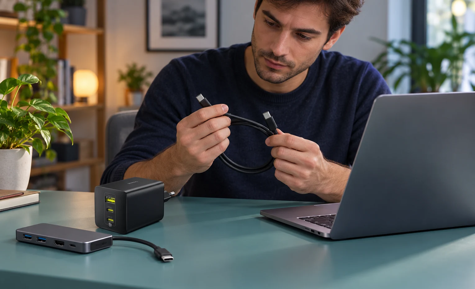 کند شارژ شدن لپ تاپ با هاب USB-C؛ علت چیست؟ کند شارژ شدن لپ تاپ با هاب USB-C؛ علت چیست؟