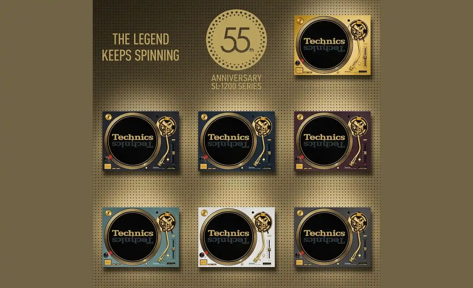 Technics SL-1200 55th Anniversary Edition معرفی شد Technics SL-1200 55th Anniversary Edition معرفی شد