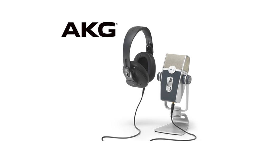 کیت هدفون و میکروفون AKG Podcaster Essentials