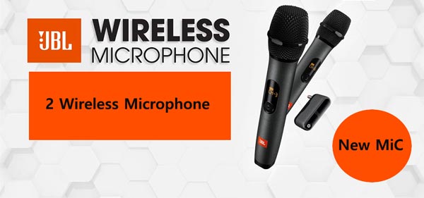 میکروفون بی سیم جی بی ال | JBL Wireless Microphone Set