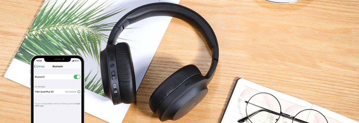  Tribit QuietPlus ANC Headphones | هدفون بی سیم تریبیت