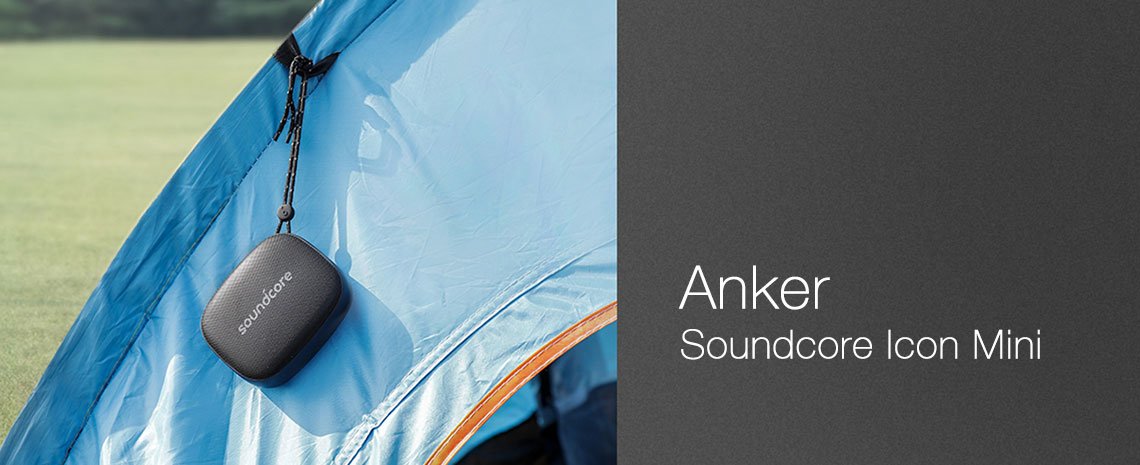 اسپیکر پرتابل انکر مدل ساندکور آیکون مینی | Anker SoundCore Icon Mini Black