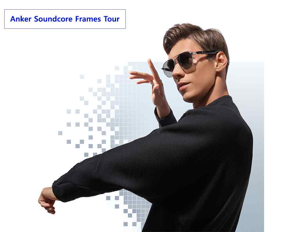 عینک هوشمند انکر | anker soundcore frames tour