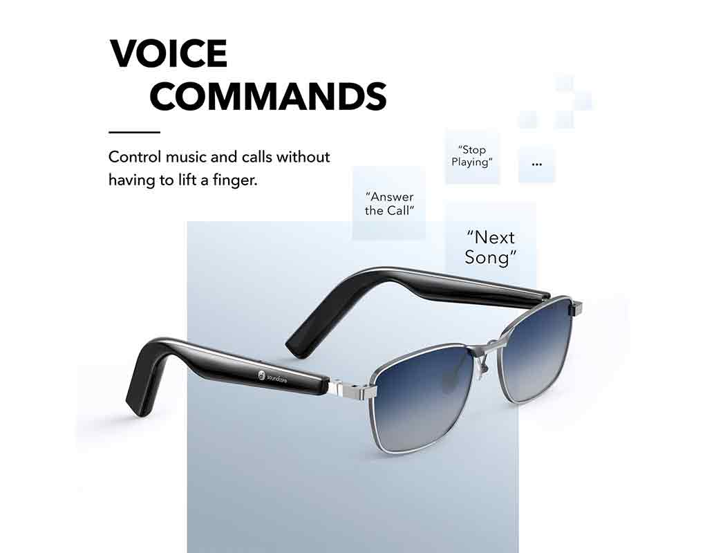 عینک هوشمند انکر | Anker Soundcore Frames Harbor