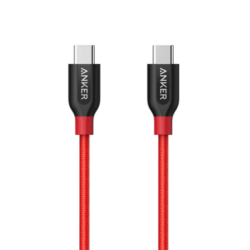 کابل Anker Powerline Plus USB-C to USB-C 2.0 3ft A8187