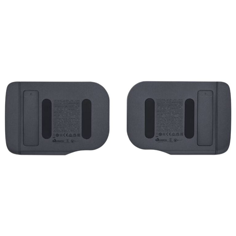 عکس دو اسپیکر جداشوندهٔ JBL Bar 800 مشکی از زیر