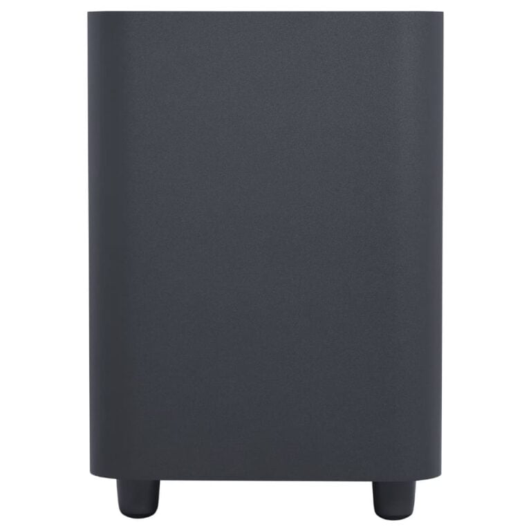 عکس ساب‌ووفر JBL Bar 800 مشکی از روبه‌رو