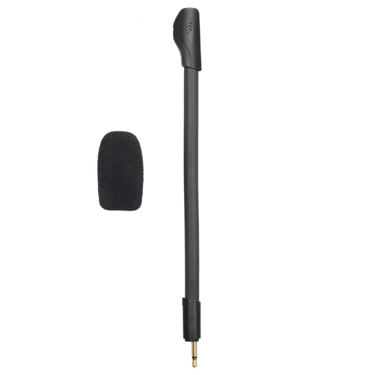 عکس میکروفون جداشدهٔ هدفون JBL Quantum 100 مشکی همراه پوشش فومی مشکی